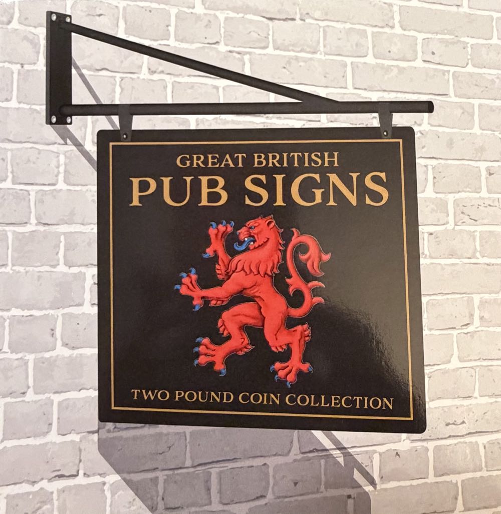 2024 Pub Signs - The White Hart £2  coin collectible - Main Image 3