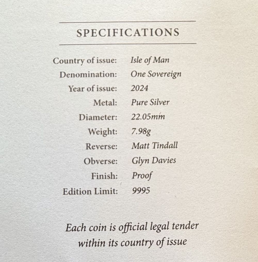 2024 D-Day 80th Anniversary Sovereign  coin collectible - Main Image 4