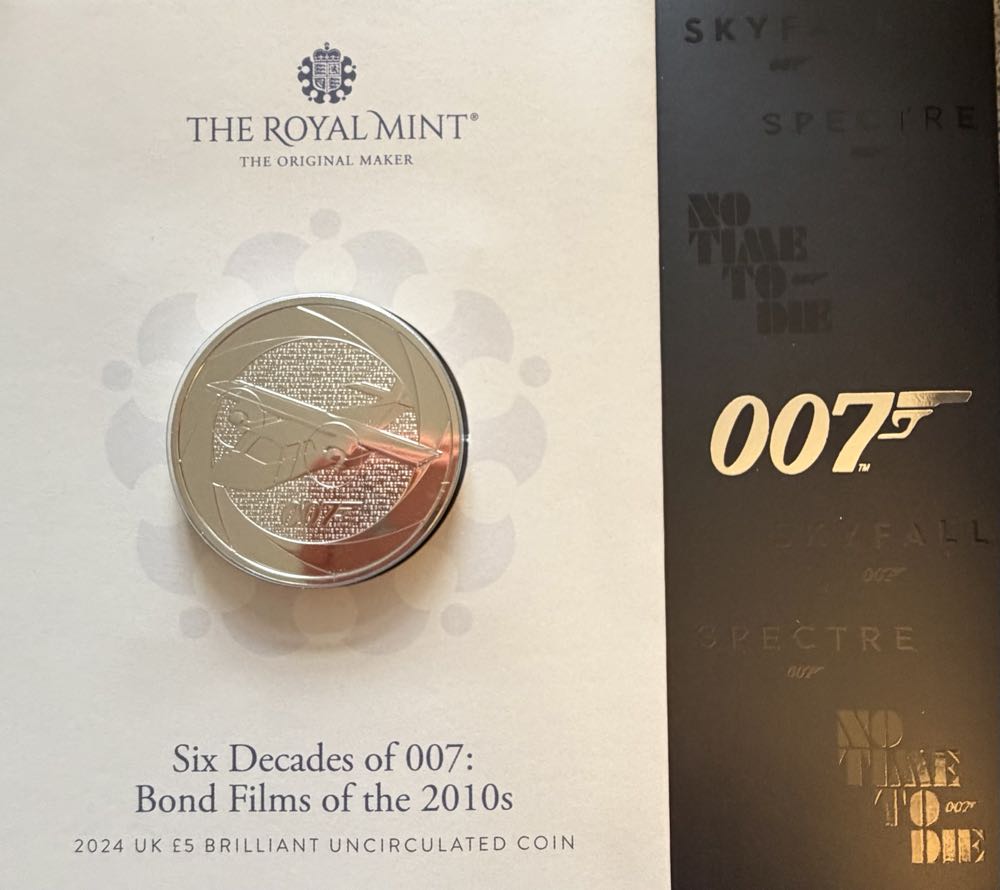 2024 Bond Films Of The 2010s  coin collectible - Main Image 3