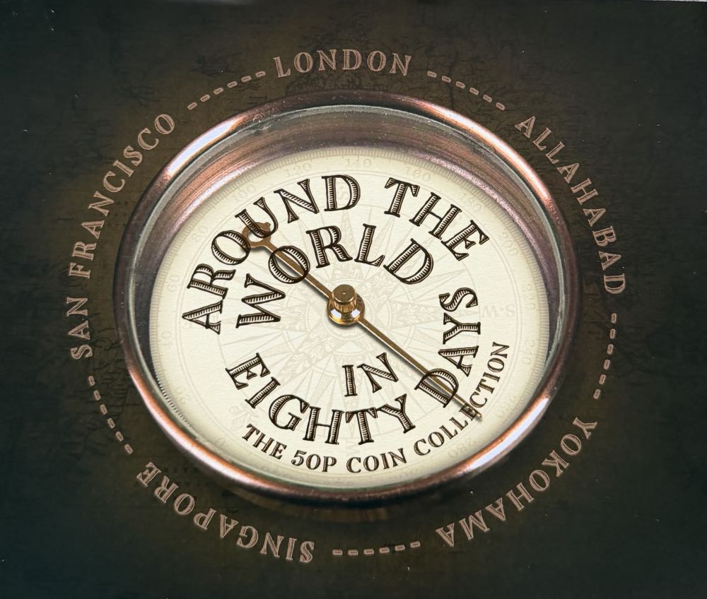 2022 Around The World - Yokohama 50p  coin collectible - Main Image 5