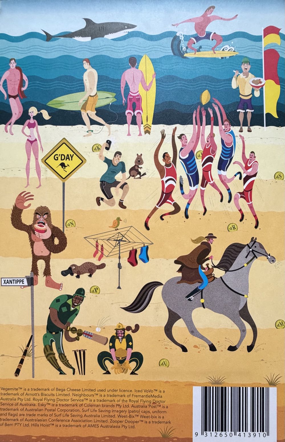 2019 Aussie A-Z Surf Life Saving $1  coin collectible - Main Image 4