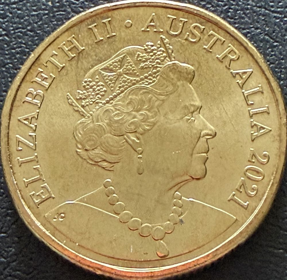2021 Aussie 2 A-Z Lyrebird $1  coin collectible - Main Image 2