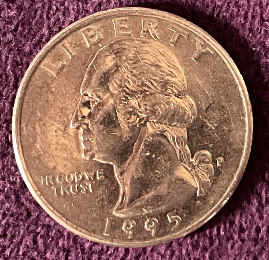 Quarter Washington 1995 P 1  coin collectible - Main Image 3