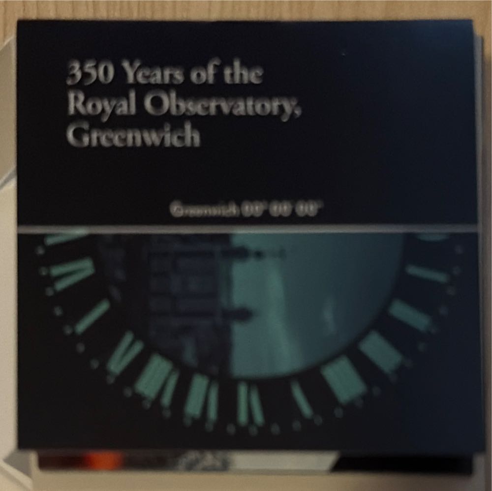 350 Years Of Royal Greenwich 05  coin collectible [Barcode 5026177755869] - Main Image 2