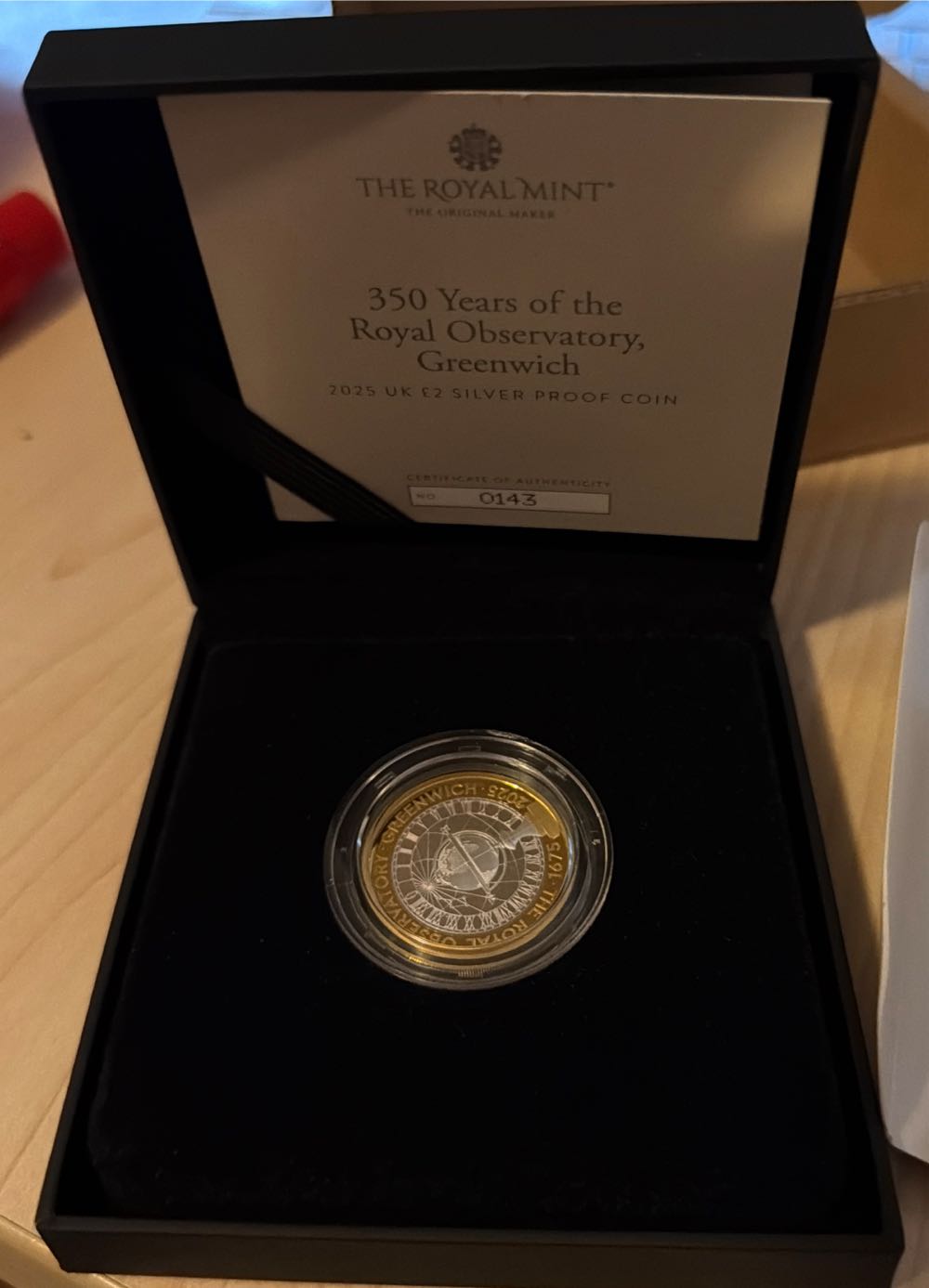 350 Years Of Royal Greenwich 05  coin collectible [Barcode 5026177755869] - Main Image 3