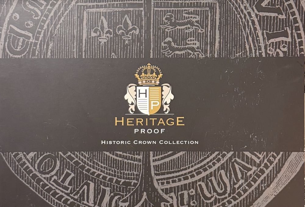 Henry VIII Crown Of Double Rose Replica  coin collectible - Main Image 3