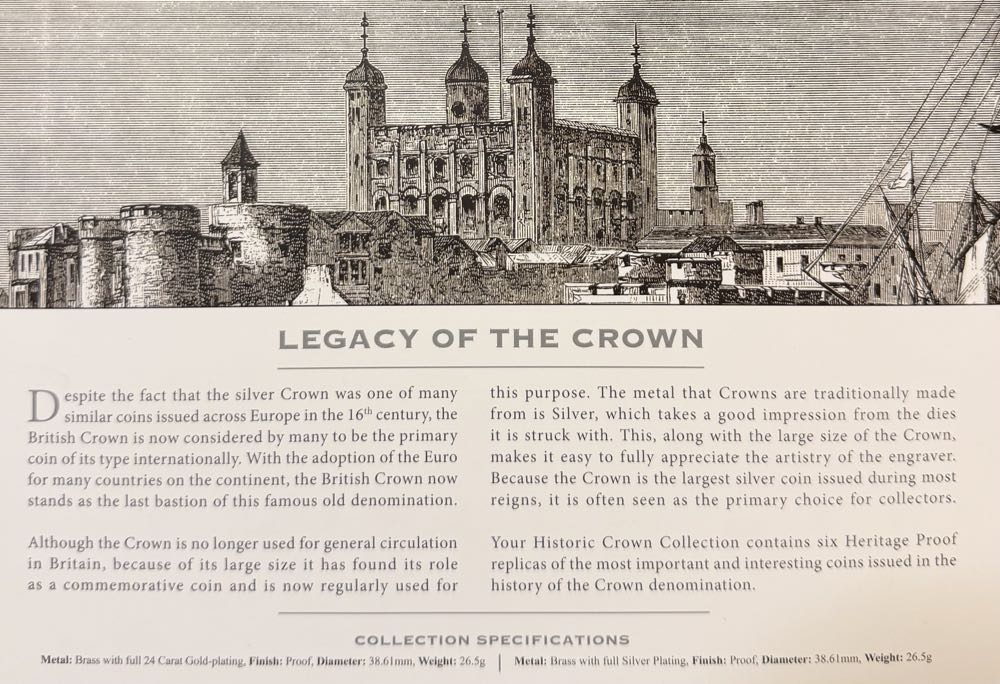 Commonwealth Crown Replica  coin collectible - Main Image 4