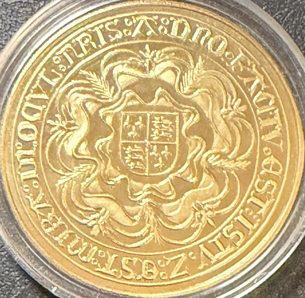 Henry VIII Sovereign Replica  coin collectible - Main Image 2