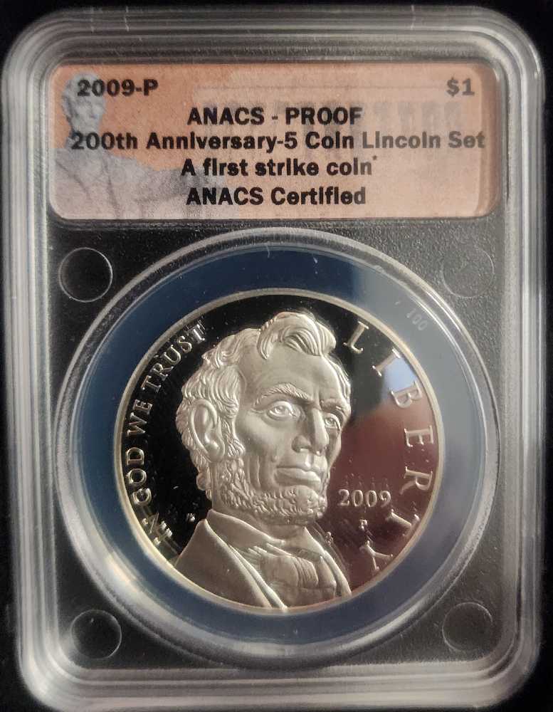 2009-S Lincoln 200th Anniversary 5 Coin Set ANACS Gift Box  coin collectible - Main Image 3