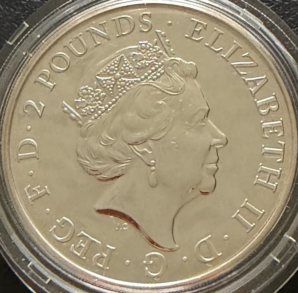 2020 The Britannia £2  coin collectible - Main Image 2