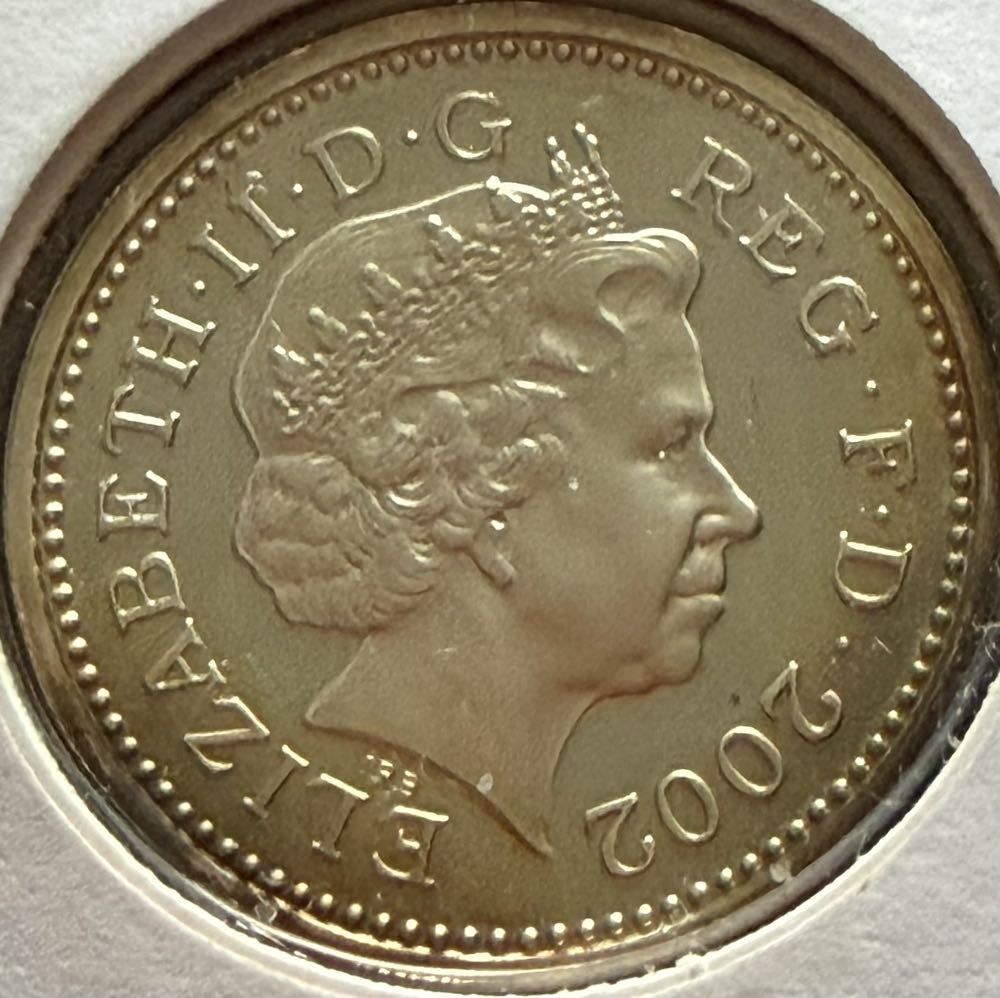 2002 English Three Lions Silver Cover £1  coin collectible - Main Image 2