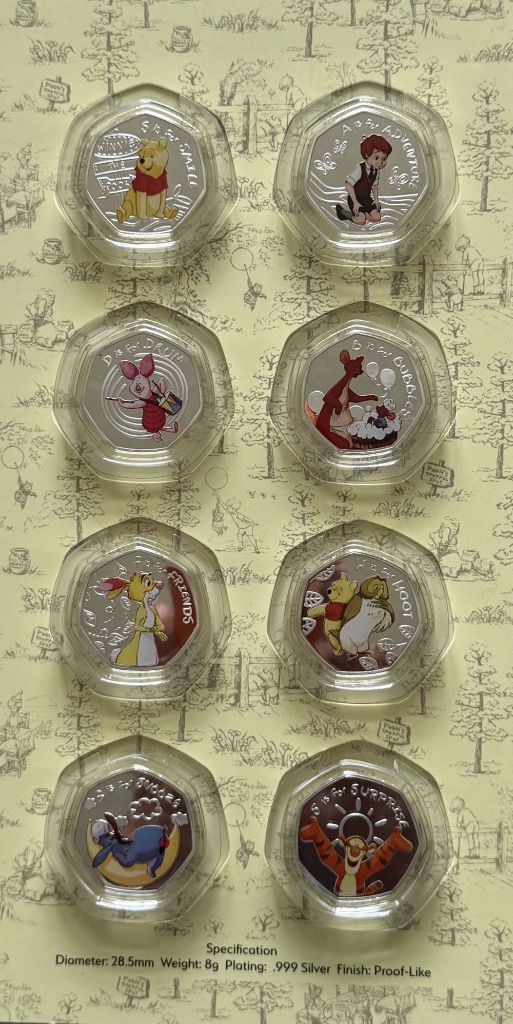 Kanga & Roo Medal  coin collectible - Main Image 5