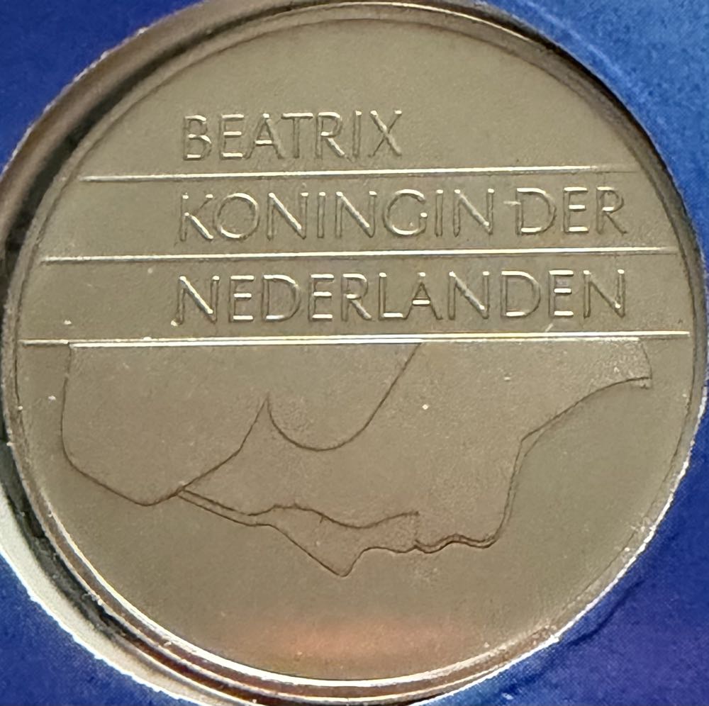 1992 Netherlands 1 Guilder  coin collectible - Main Image 2