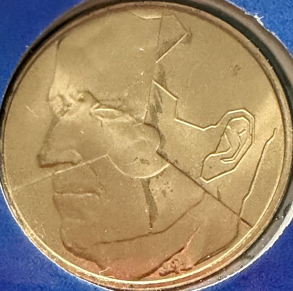 1992 Belgium 5 Francs  coin collectible - Main Image 2