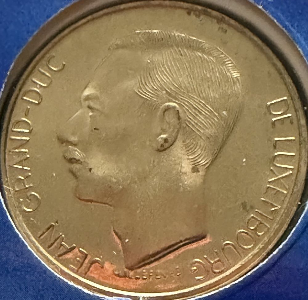 1992 Luxembourg 5 Francs  coin collectible - Main Image 2