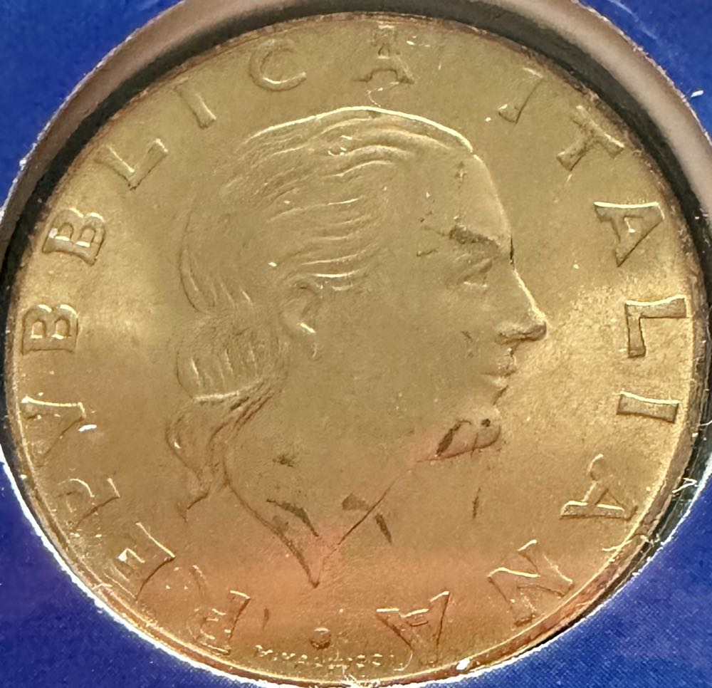 1991 Italy 200 Lire  coin collectible - Main Image 2