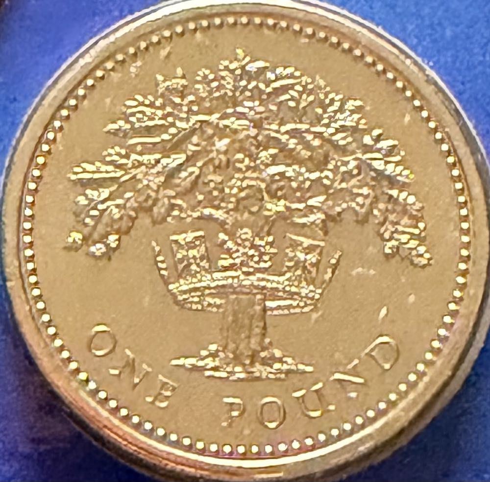 1992 United Kingdom 1 Pound  coin collectible - Main Image 2