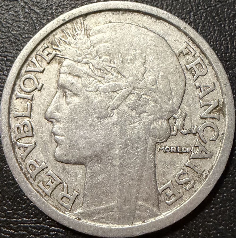 1945 France 2 Francs  coin collectible - Main Image 2