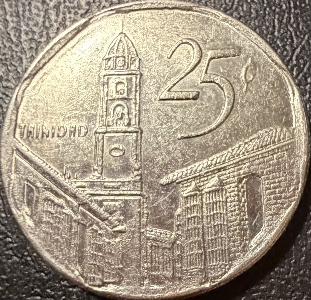2003 Cuba 25 Centavos  coin collectible - Main Image 2