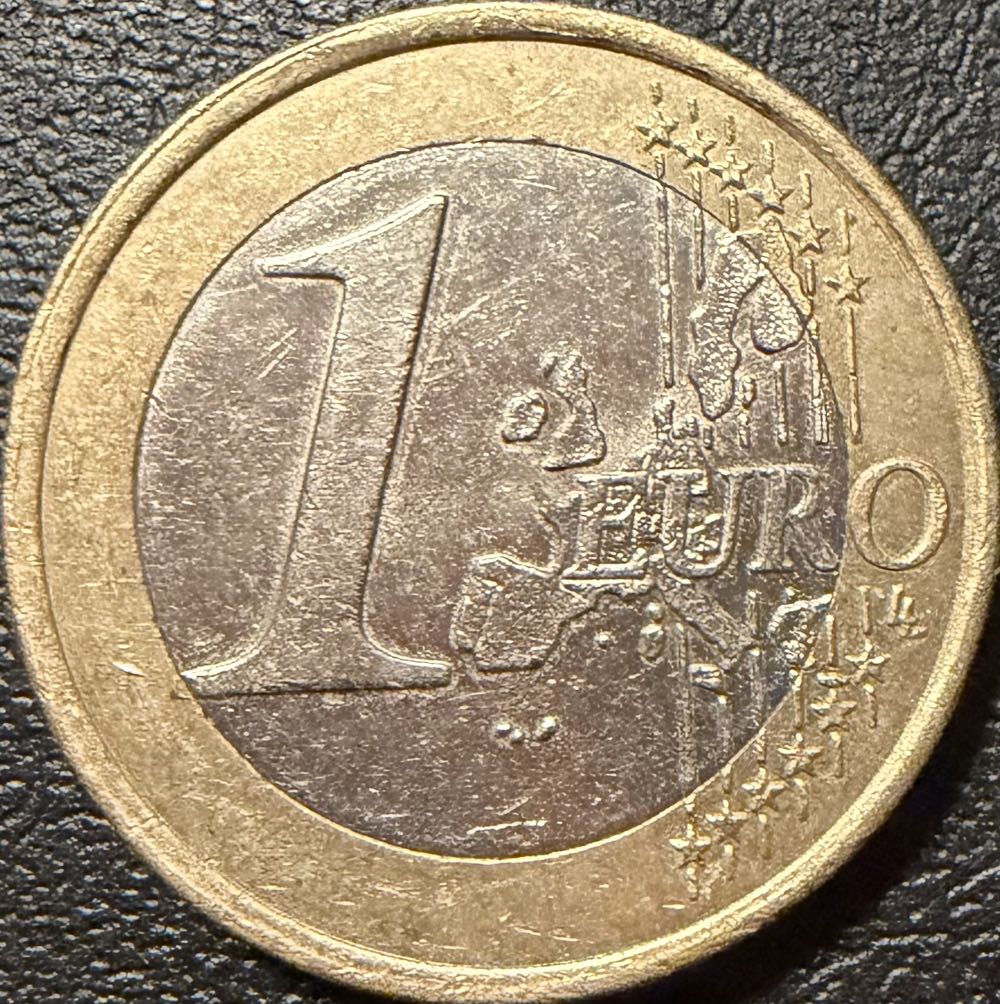 1999 France 1 Euro (2)  coin collectible - Main Image 2
