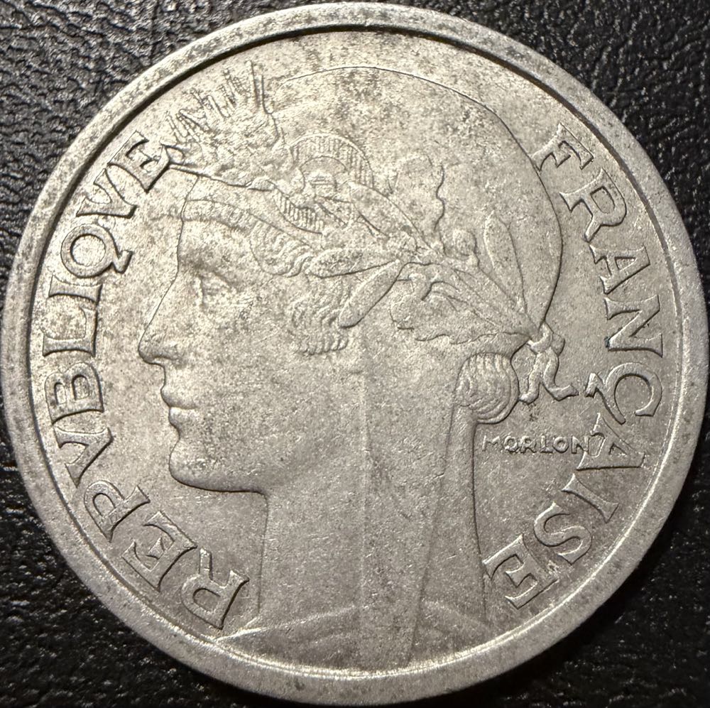 1948 France 2 Francs  coin collectible - Main Image 2