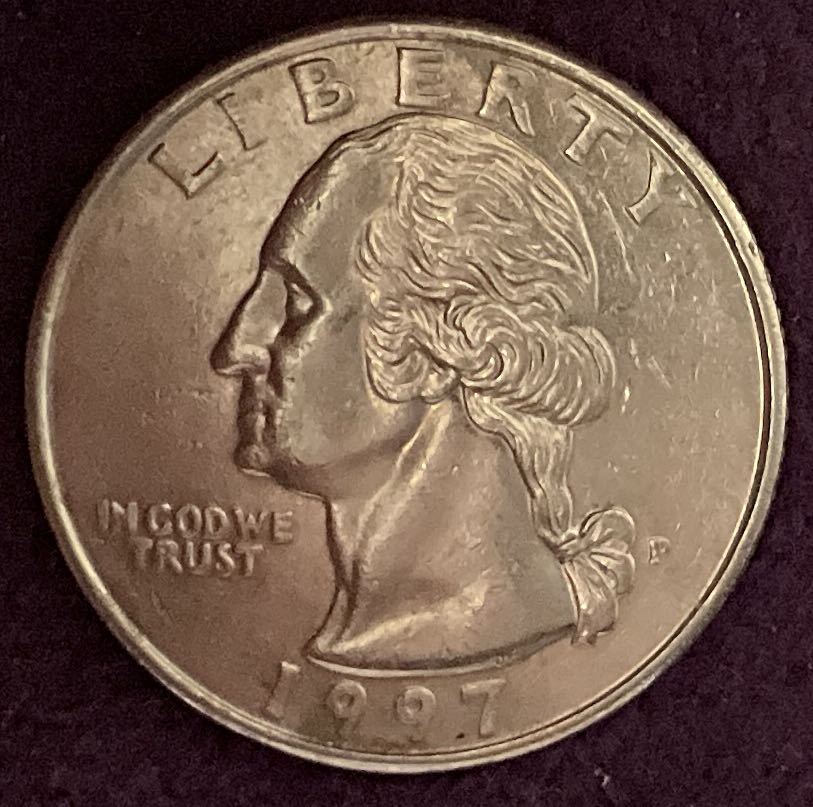 Quarter Washington 1997 P 2  coin collectible - Main Image 3