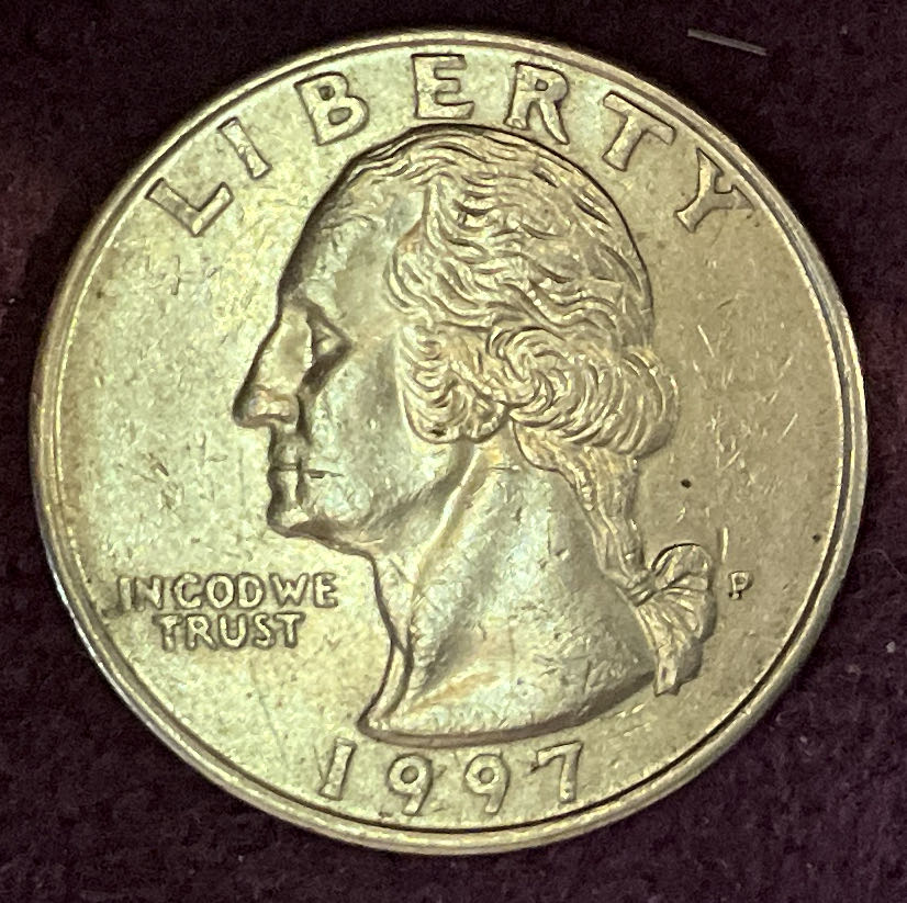 Quarter Washington 1997 P 3  coin collectible - Main Image 3