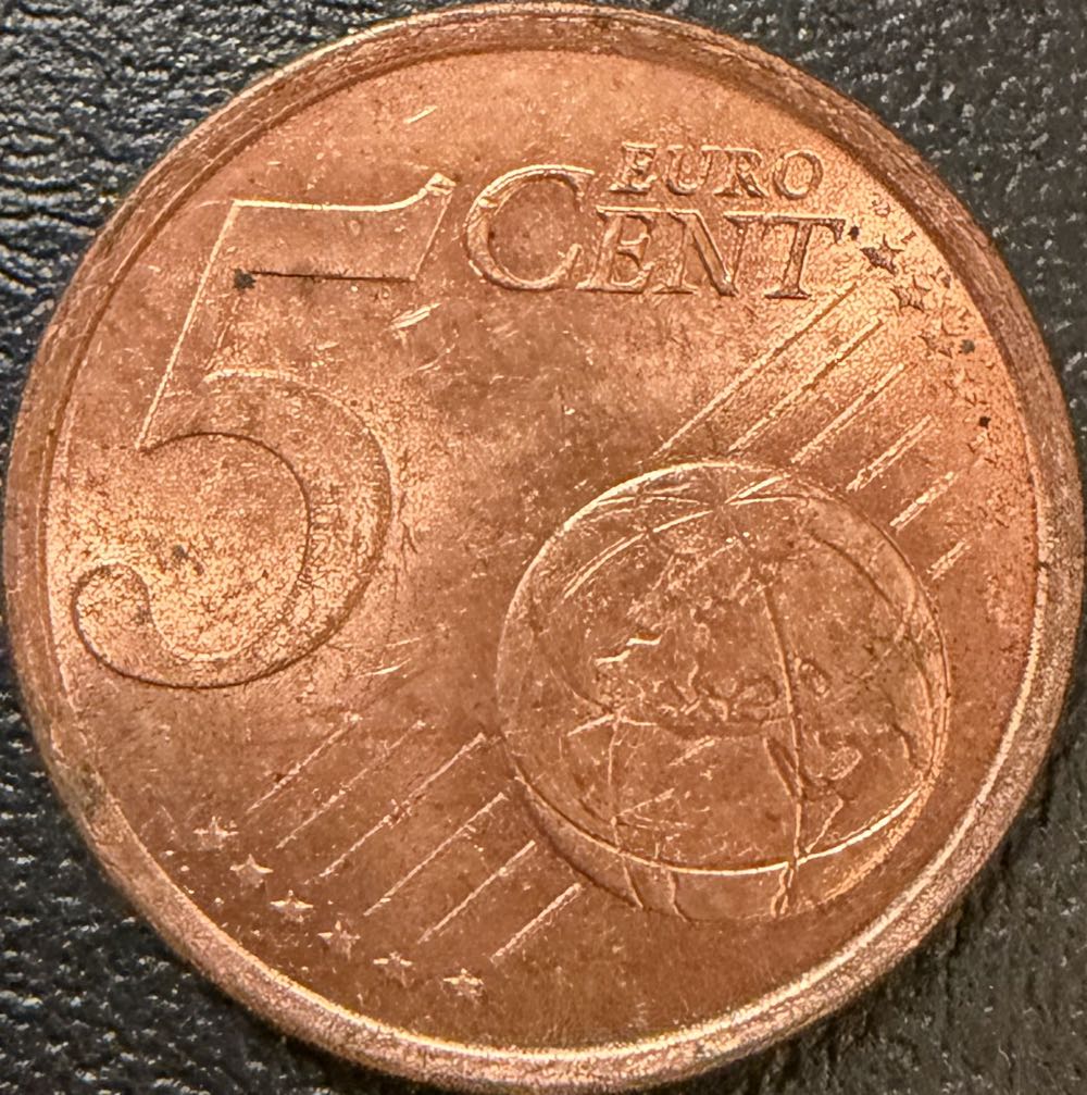 2000 Spain 5 Euro Cent  coin collectible - Main Image 2