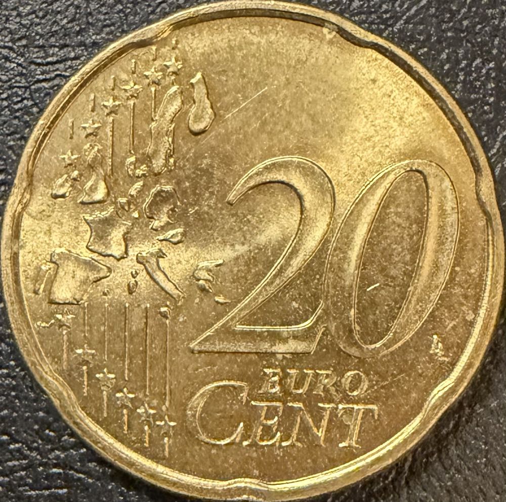 1999 France 20 Euro Cent (2)  coin collectible - Main Image 2