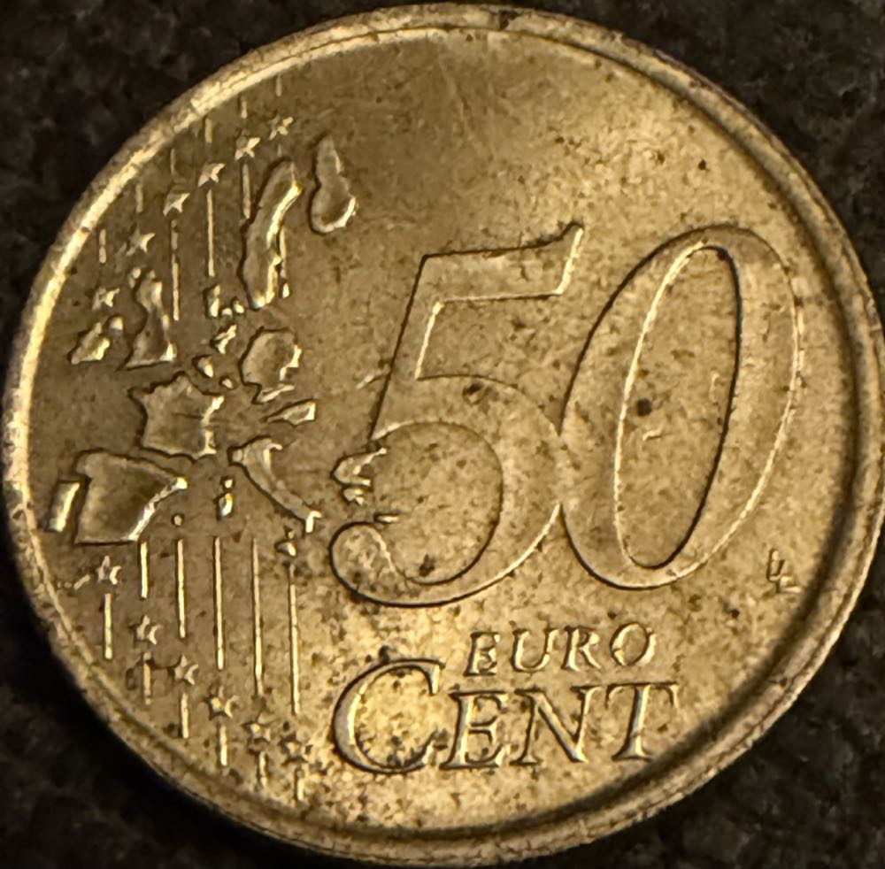 2001 Spain 50 Euro Cent  coin collectible - Main Image 2