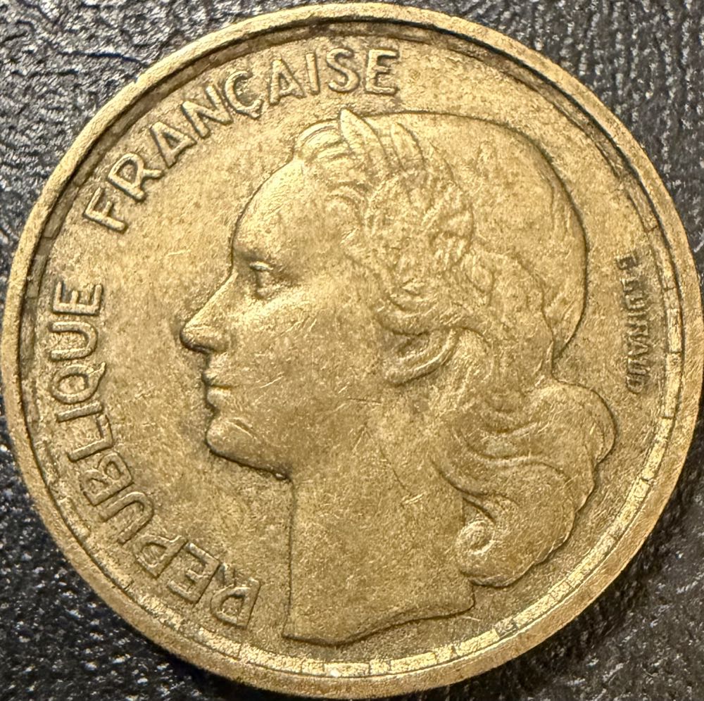 1953 France 10 Francs  coin collectible - Main Image 2
