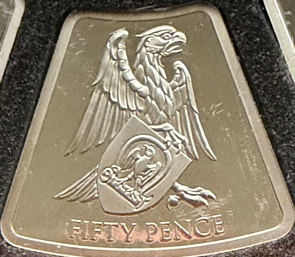 Martin Van Buren Silver Miniature