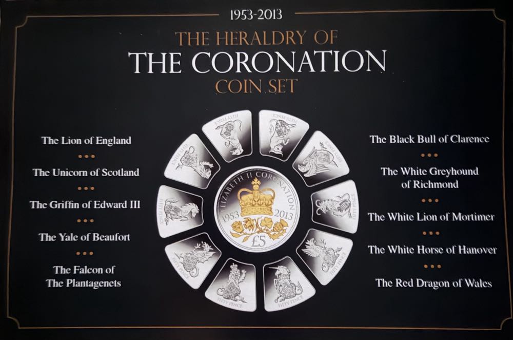 2013 The White Lion Of Mortimer 50p  coin collectible - Main Image 3