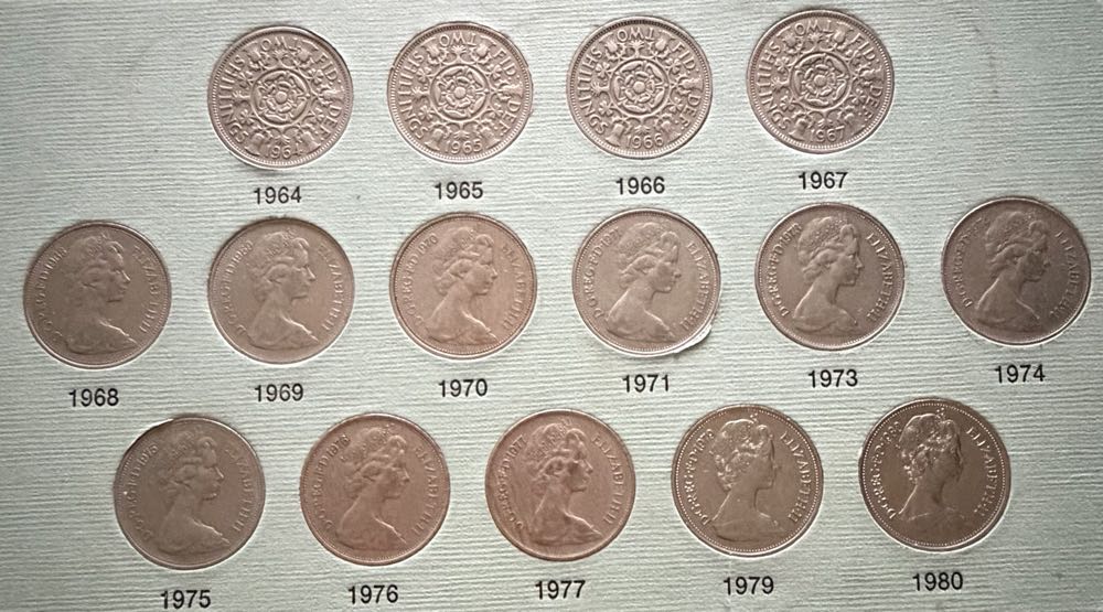 1971 Ten New Pence (2)  coin collectible - Main Image 4