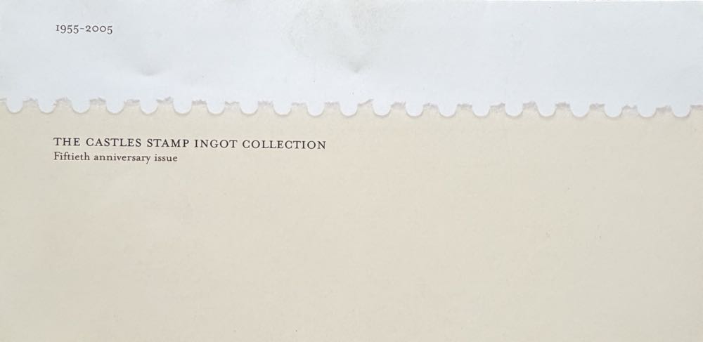 Caernarfon Castle Stamp Ingot  coin collectible - Main Image 5