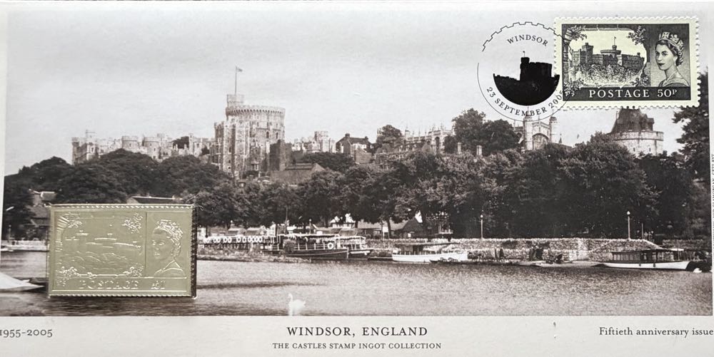 Windsor Castle Stamp Ingot  coin collectible - Main Image 3