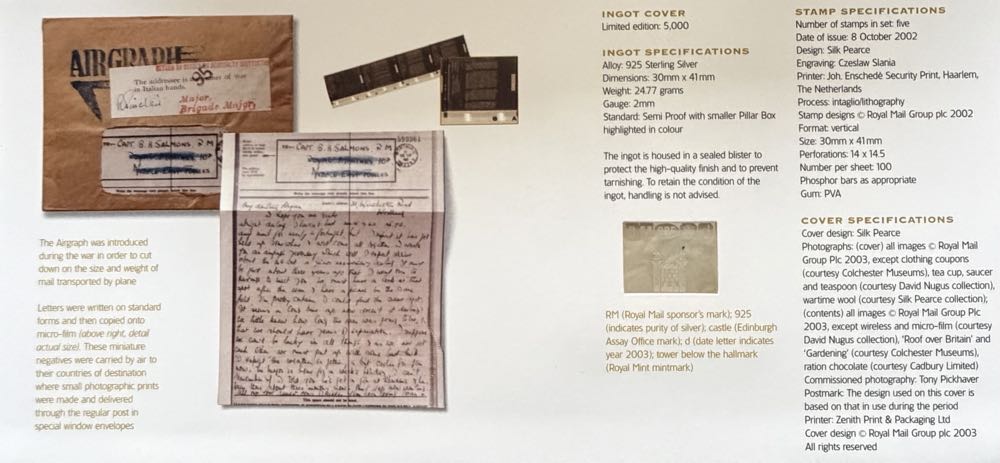 Pillar To Post 47p Stamp Ingot  coin collectible - Main Image 2