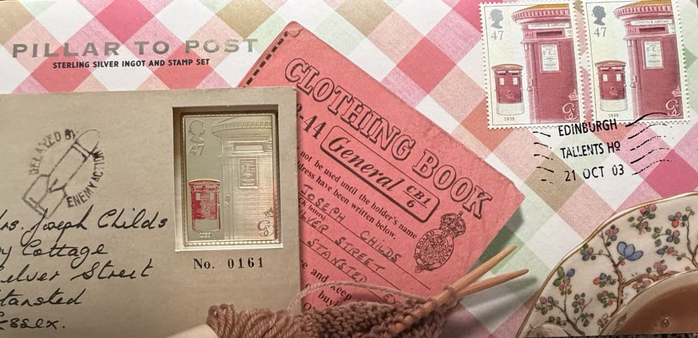 Pillar To Post 47p Stamp Ingot  coin collectible - Main Image 3