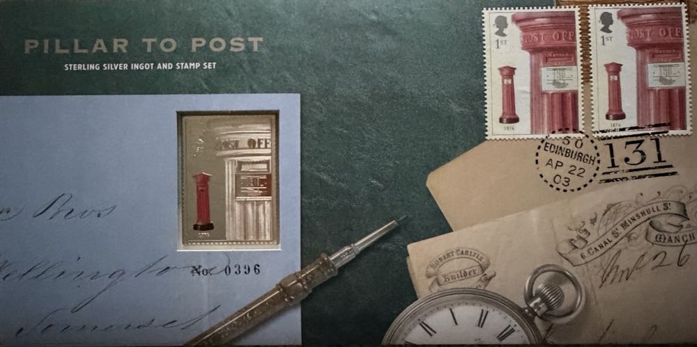 Pillar To Post 1st Stamp Ingot  coin collectible - Main Image 3
