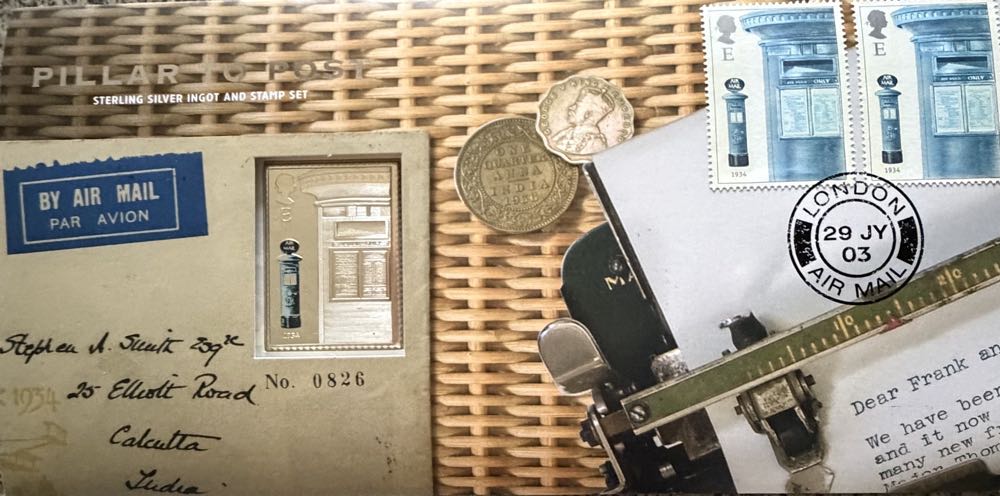 Pillar To Post E Stamp Ingot  coin collectible - Main Image 3