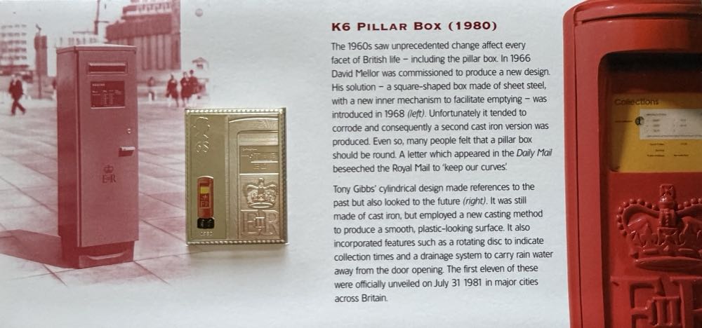Pillar To Post 68p Stamp Ingot  coin collectible - Main Image 2