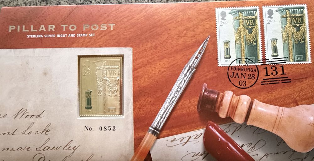 Pillar To Post 2nd Stamp Ingot  coin collectible - Main Image 3