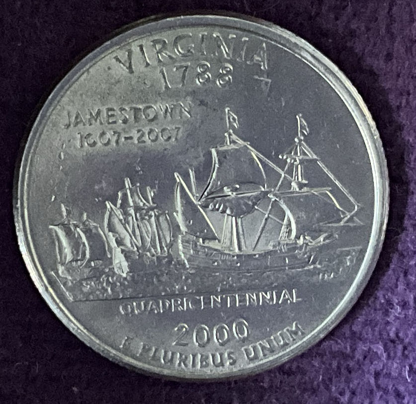 Quarter Virginia 2000 P 1  coin collectible - Main Image 4