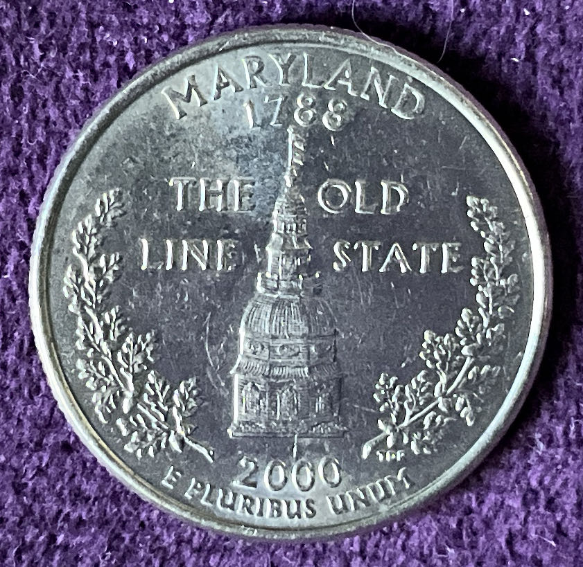 Quarter Maryland 2000 P 1  coin collectible - Main Image 2