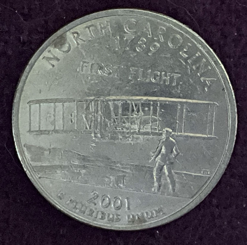 Quarter North Carolina 2001 D 1  coin collectible - Main Image 4