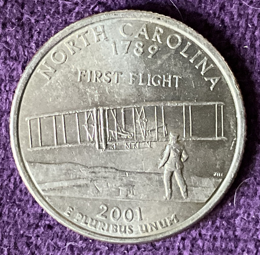 Quarter North Carolina 2001 D 2  coin collectible - Main Image 2