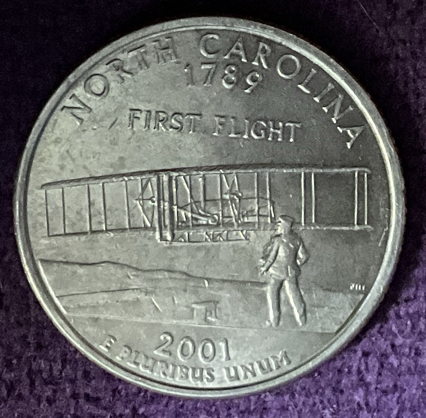 Quarter North Carolina 2001 D 2  coin collectible - Main Image 4