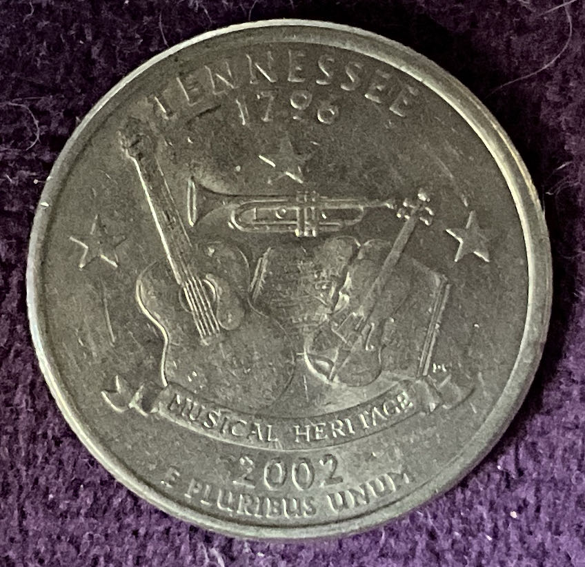 Quarter Tennessee 2002 P 1  coin collectible - Main Image 4