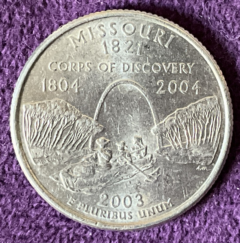 Quarter Missouri 2003 P 1  coin collectible - Main Image 2