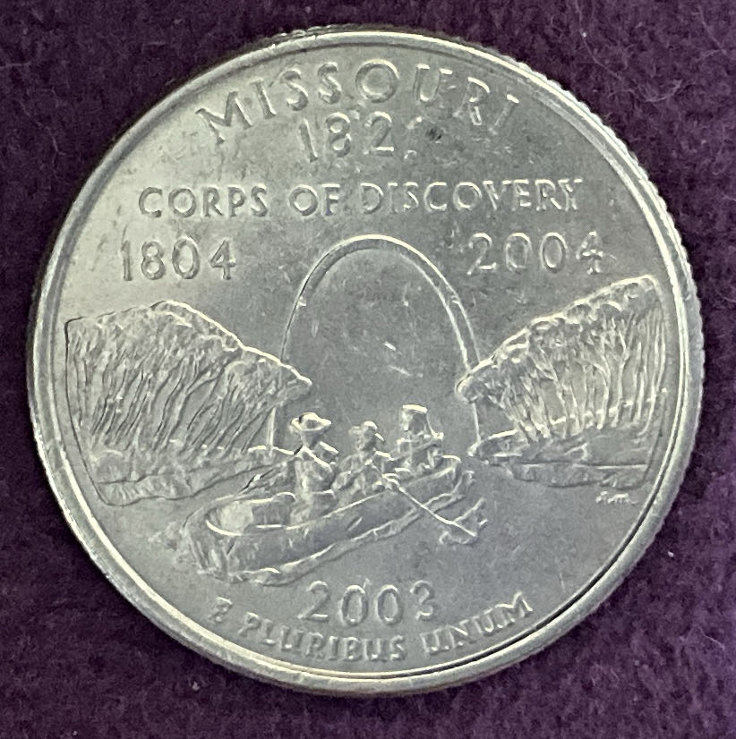 Quarter Missouri 2003 P 1  coin collectible - Main Image 4
